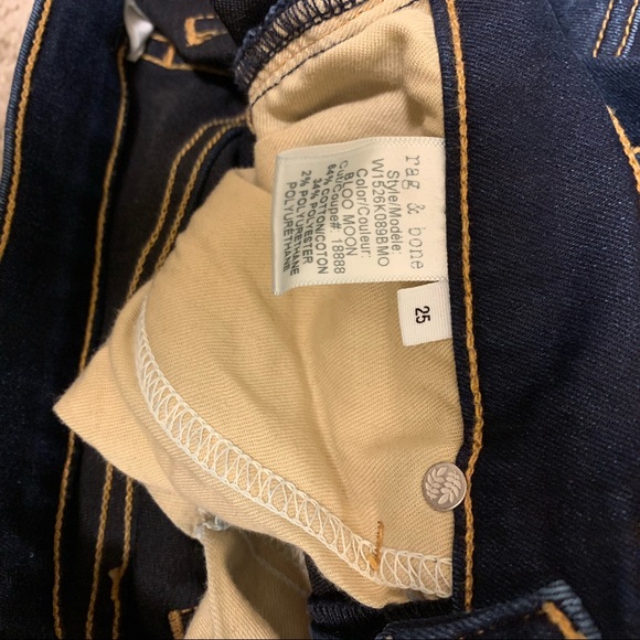 Rag & Bone Mid waist skinny jeans - Picture 8 of 8